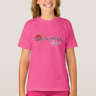 Camiseta Professor da turma do pré-escolar crianças