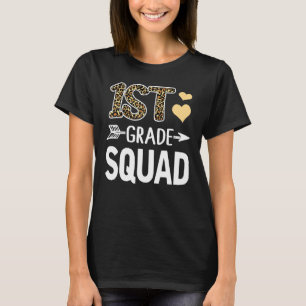 Camiseta Professor de 1ª Série rua de Leopardo na Esquadra