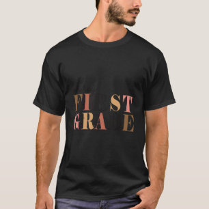 Camiseta Professor De 1º Grau Colorido De Volta À Sc