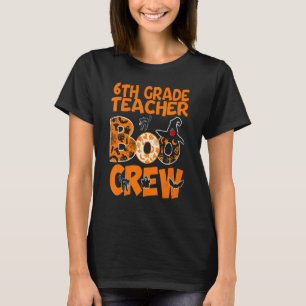 Camiseta Professor de 6 Grau Professor Figurino de Hallowee