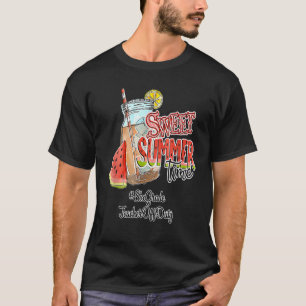 Camiseta Professor de 6 graus no período de serviço Verão B