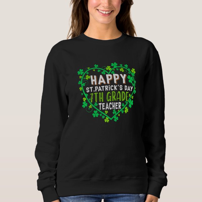 Camiseta Professor de 7 Feliz da Série Irish Sha (Frente)