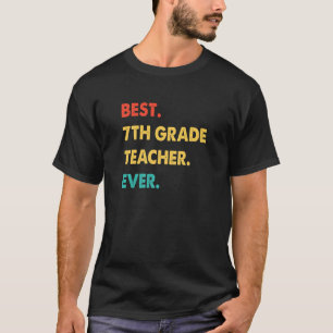 Camiseta Professor de 7 Grau Melhor 7, Teacher Eve