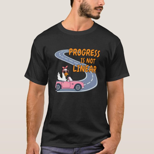 Camiseta Professor de ABA SPED Autismo Ganso Bobo O Progres (Frente)