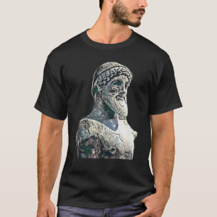 Camiseta Professor de Abstrato de Arte da Estátua Romana da