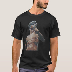 Camiseta Professor de Abstrato de Estátua Grego Aciente 35