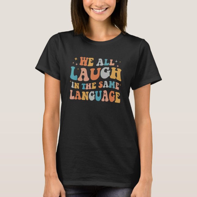Camiseta Professor de AEP Todos Rimos No Mesmo Professor De (Frente)