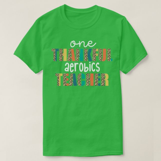 Camiseta Professor de Aeróbica (Frente do Design)