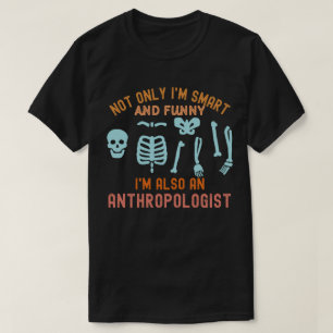 Camiseta Professor de Antropologia, Estudante de Antropolog
