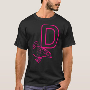 Camiseta Professor de Aprendizado de Letras do Alfabeto 5