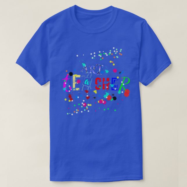 Camiseta professor de arte (Frente do Design)