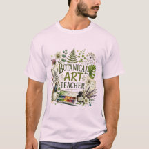 Professor de Arte Botânica Vintage