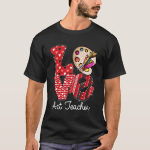 Camiseta Professor de Arte do Amor Dia de os namorados Teac