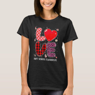 Camiseta Professor de Arte do Amor, Leopard, Xadrez de Buff
