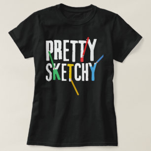 Camiseta Professor De Arte E Arte bonito E Divertido