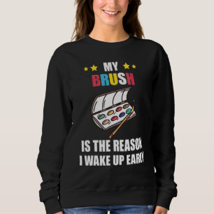 Camiseta Professor de Arte Meu Artista de Pincel Paleta de 