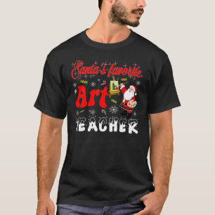 Camiseta Professor de Arte, Natal, professor favorito