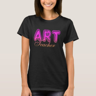 Camiseta Professor de Arte Tie Dye Apreciação de Volta às A