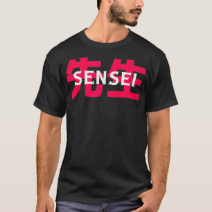 Camiseta Professor de Artes Marciais Dotou Sensei