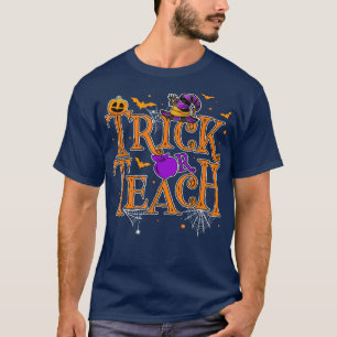 Camiseta Professor de Bat Halloween Prek Pré-Escolar Jardim
