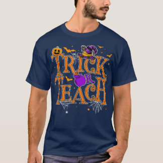 Camiseta Professor de Bat Halloween Prek Pré-Escolar Jardim