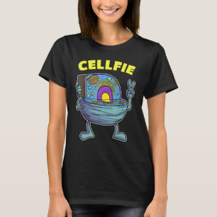 Camiseta Professor de Biologia Ciência Fie Célula Humor de