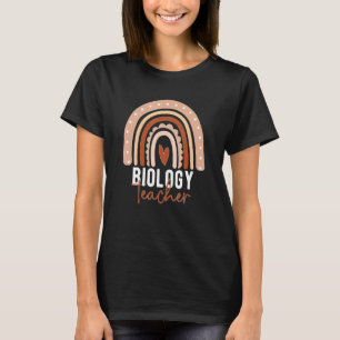 Camiseta Professor de Biologia do Arco-Íris Ensino de Biolo