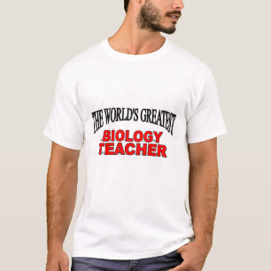 Camiseta Professor de biologia do mundo o grande