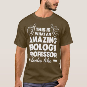 Camiseta Professor de Biologia Incrível1
