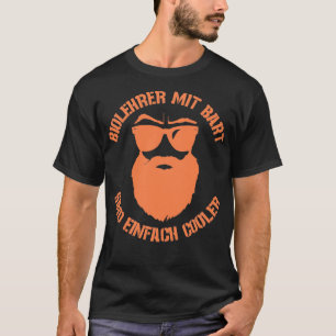 Camiseta Professor de biologia legal com um baralho de chei