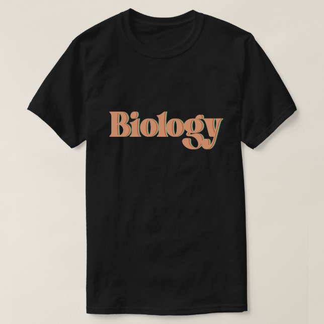 Camiseta Professor de Biologia no Primeiro Dia da Escola (Frente do Design)