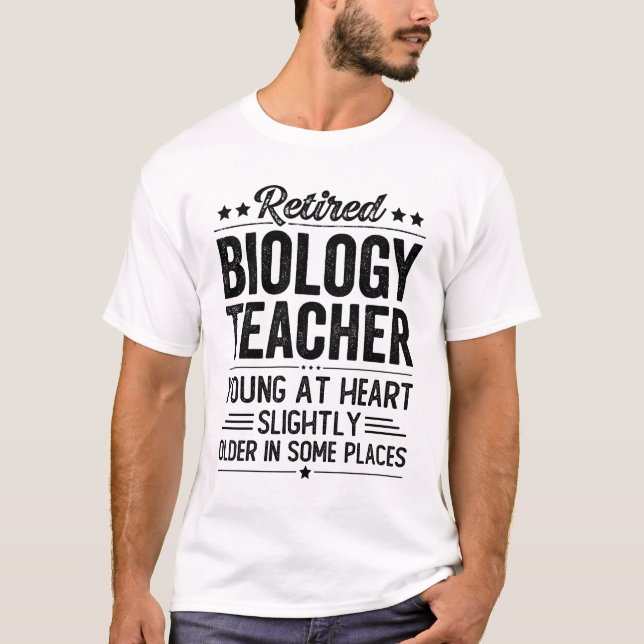 Camiseta Professor de Biologia Reformado (Frente)