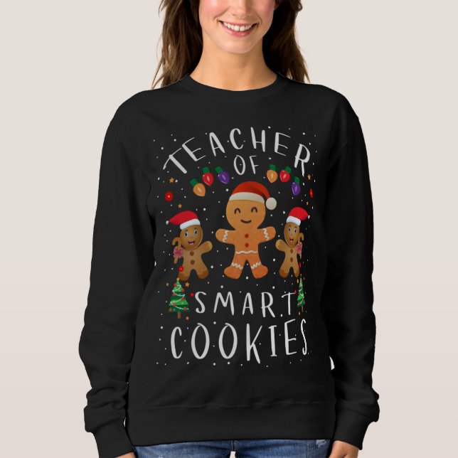 Camiseta Professor De Biscoitos Inteligentes Luz Engraçado  (Frente)