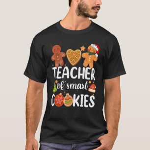 Camiseta Professor De Biscoitos Inteligentes Pão-de-mel Nat