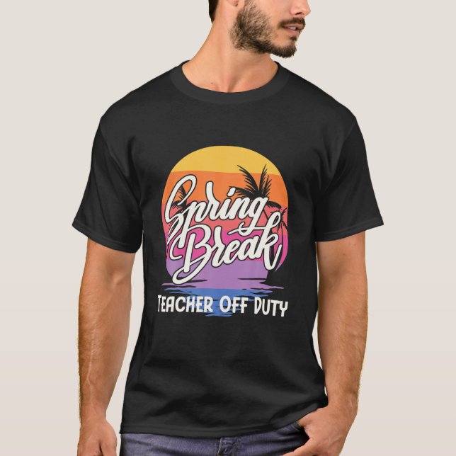 Camiseta Professor de Break Squad Retro Spring Break 2022 (Frente)