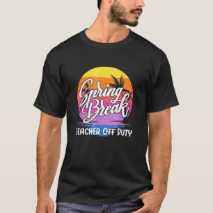 Camiseta Professor de Break Squad Retro Spring Break 2022