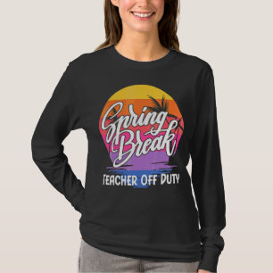 Camiseta Professor de Break Squad Retro Spring Break 2022