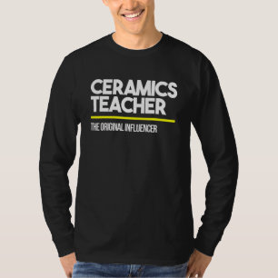 Camiseta Professor de Cerâmica Influenciador Original Alto
