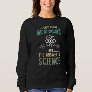 Camiseta Professor De Ciência A Resposta É Ciência Da Partí