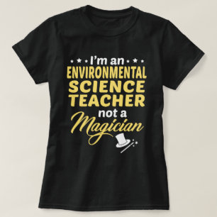 Camiseta Professor de Ciência Ambiental
