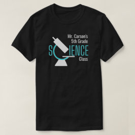 Camiseta Professor de Ciência | Classe Personalizada do Mic