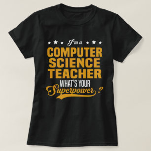 Camiseta Professor de Ciência da Computação