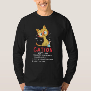 Camiseta Professor de Ciência da Gata Catita em Catião
