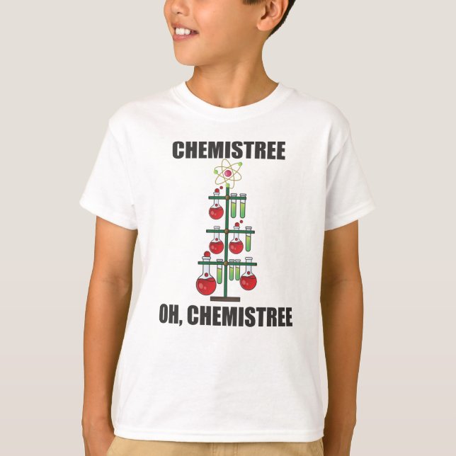 Camiseta Professor de Ciência da Química de Natal (Frente)