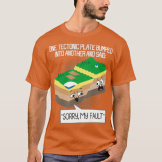 Camiseta Professor de Ciência da Terra em Geologia de Plata