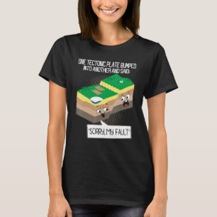 Camiseta Professor de Ciência da Terra em Geologia de Plata