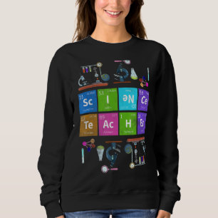 Camiseta Professor de Ciência do Nerd de Química de Mesas P