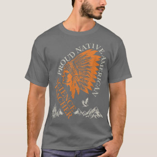 Camiseta Professor de Ciência do Trabalho Nativo Americano