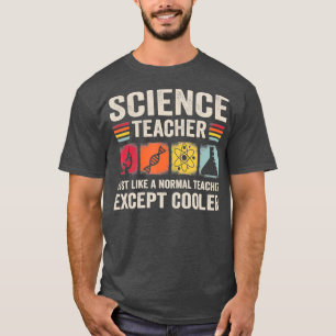 Camiseta Professor de Ciência e Química Estudante de Biol