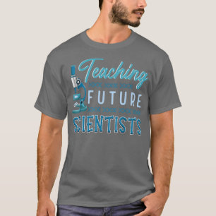 Camiseta Professor de Ciência Futuro Cientista Educador Esc